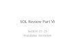 SOL Review Part VI Section 23 -25 Mandates -terrorism