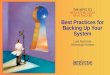 Best Practices for Backing Up Your System Luca Ravazzolo Technology Architect