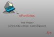 EPortfolios Trial Project Community College East Gippsland