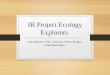 IB Project Ecology Explorers Kim Ramirez, Alex Jimenez, Alexis Rogers, Ciara Hernandez