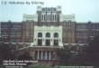 7.2: Volumes by Slicing Greg Kelly, Hanford High School, Richland, WashingtonPhoto by Vickie Kelly, 2001 Little Rock Central High School, Little Rock,