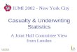 IUMI 2002 – New York City A Joint Hull Committee View from London Casualty & Underwriting Statistics IUMI 2002 - New York City