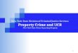 1 New York State Division of Criminal Justice Services Property Crime and UCR New York State Crime Reporting Program