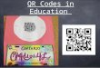 QR Codes in Education. What is a QR code? A Quick Response Code is a digital image that can be readily scanned by smartphone users for free via one of