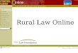 Rural Law Online. Objectives of Rural Law Online Offer accessible and relevant information on laws impacting on rural communities and industry. Foster