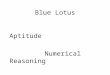Blue Lotus Aptitude Numerical Reasoning. Problems on Numbers Problems on Ages Ratio and Proportion Alligation or Mixture Chain Rule Partnership Venn Diagram