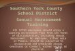 All SYCSD employees should enjoy a working environment free from all forms of discrimination, including sexual harassment. No employee, either male or