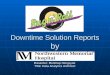 Downtime Solution Reports by Presenter: Monthep Hongsyok Title: Data Analytics Architect
