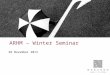 ARHM – Winter Seminar 28 November 2013. Health and Safety Update and Dos and Don’ts Esme Saynor and Rebecca Roffe – 28 November 2013