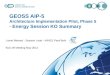 GEOSS AIP-5 Architecture Implementation Pilot, Phase 5 - Energy Session KO Summary Lionel Ménard - Session Lead - MINES ParisTech Kick-off Meeting May