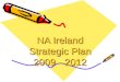 NA Ireland Strategic Plan 2009 - 2012. Why Plan? A strategy determines the direction in which an organisation needs to move to fulfil its mission A strategy