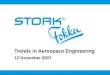 Trends in Aerospace Engineering 12 December 2007