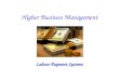 Higher Business Management Labour Payment Systems
