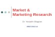 Market & Marketing Research Dr. Vesselin Blagoev MBA’2010-11
