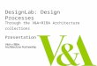 DesignLab: Design Processes Through the V&A+RIBA Architecture collections Presentation