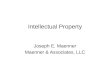 Intellectual Property Joseph E. Maenner Maenner & Associates, LLC