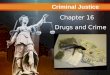 Criminal Justice Today Chapter 16 Drugs and Crime Criminal Justice