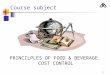 Ch 01 Cost and sales concept