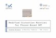 Modified Distortion Matrices for Phrase-Based SMT Arianna Bisazza & Marcello Federico – FBK (Italy)