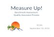 1 Measure Up! Benchmark Assessment Quality Assurance Process RCAN September 10, 2010