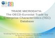 TRADE MICRODATA: The OECD-Eurostat Trade by Enterprise Characteristics (TEC) Database Working Party on International Trade in Goods and Trade in Services