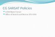 CG SARSAT Policies LCDR Mark Turner Office of Search and Rescue (CG-534)