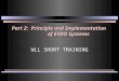 Part 2: Principle and Implementation of EVDO Systems WLL SHORT TRAINING