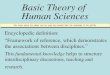 Basic Theory of Human Sciences Encyclopedic definition: “Framework of reference, which demonstrates the associations between disciplines.” This fundamental
