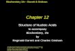 Biochemistry 2/e - Garrett & Grisham Copyright © 1999 by Harcourt Brace & Company Chapter 12 Structure of Nucleic Acids to accompany Biochemistry, 2/e
