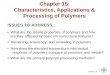 Chapter 15 - 1 ISSUES TO ADDRESS... What are the tensile properties of polymers and how are they affected by basic microstructural features ? Hardening,