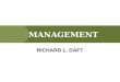 MANAGEMENT RICHARD L. DAFT. Managing Human Resources CHAPTER 11