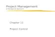Project Management A Managerial Approach Chapter 11 Project Control