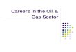 Careers in the Oil & Gas Sector. Oil & Gas – It’s More Than Just Working The Rigs The Oil and Gas sector is a booming industry in southwest Saskatchewan