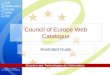 Direction des Technologies de l’Information Council of Europe Web Catalogue Illustrated Guide