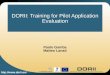 Http:// DORII: Training for Pilot Application Evaluation Paolo Gamba Matteo Lanati