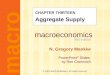 Macroeconomics fifth edition N. Gregory Mankiw PowerPoint ® Slides by Ron Cronovich macro © 2003 Worth Publishers, all rights reserved CHAPTER THIRTEEN