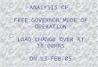 ANALYSIS OF FREE GOVERNOR MODE OF OPERATION LOAD CHANGE OVER AT 18:00HRS ON 13-FEB-05
