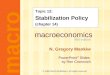 Macroeconomics fifth edition N. Gregory Mankiw PowerPoint ® Slides by Ron Cronovich macro © 2002 Worth Publishers, all rights reserved Topic 12: Stabilization