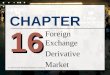 CHAPTER 16 Foreign Exchange Derivative Market. Chapter Objectives n Explain how various factors affect exchange rates n Describe how foreign exchange