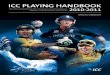 ICC Cricket Playing Handbook 2010/2011