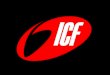 ICF Zurich Logo. Namen Jimmy Arze Namen Marianne Frey