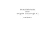 Handbook for TQM and QCC Volume IWhat are TQM and QCC,A Guide for Managers
