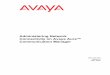 Administering Network Connectivity on Avaya Aura™ Communication Manager