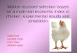 Marker-assisted selection based on a multi-trait economic index in chicken: experimental results and simulation HAMM Flore HAXAIRE Cécile LISKA Claire