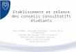 Etablissement et relance des conseils consultatifs étudiants ACUI: The Role of the College Union:  id=30&id=296