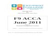 F9 ACCA - Notes you will not forget