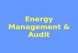 Energy Management Audit