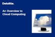 VCS Cloud Computing Overview 120910