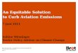 Brot für die Welt – Evangelischer Entwicklungsdienst Climate Justice and Aviation Seite 1 An Equitable Solution to Curb Aviation Emissions 7 Juni 2013