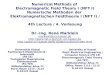 Numerical Methods of Electromagnetic Field Theory I (NFT I) Numerische Methoden der Elektromagnetischen Feldtheorie I (NFT I) / 4th Lecture / 4. Vorlesung